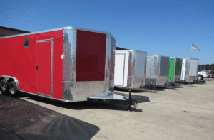 Arising Trailers - 5x8 3K Enclosed Trailer